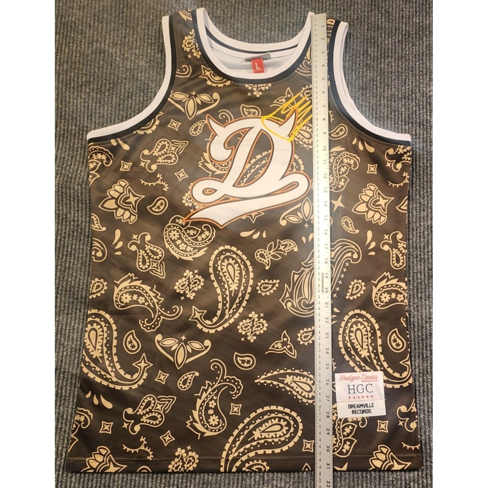 Dreamville Born Sinner Brown Headgear Classics BB Jersey -Large~Never Worn, NWOT - Picture 6 of 7